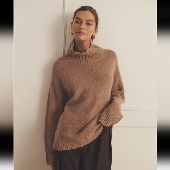 NAADAM Ultra luxe cashmere turtleneck - Picture 1 of 8